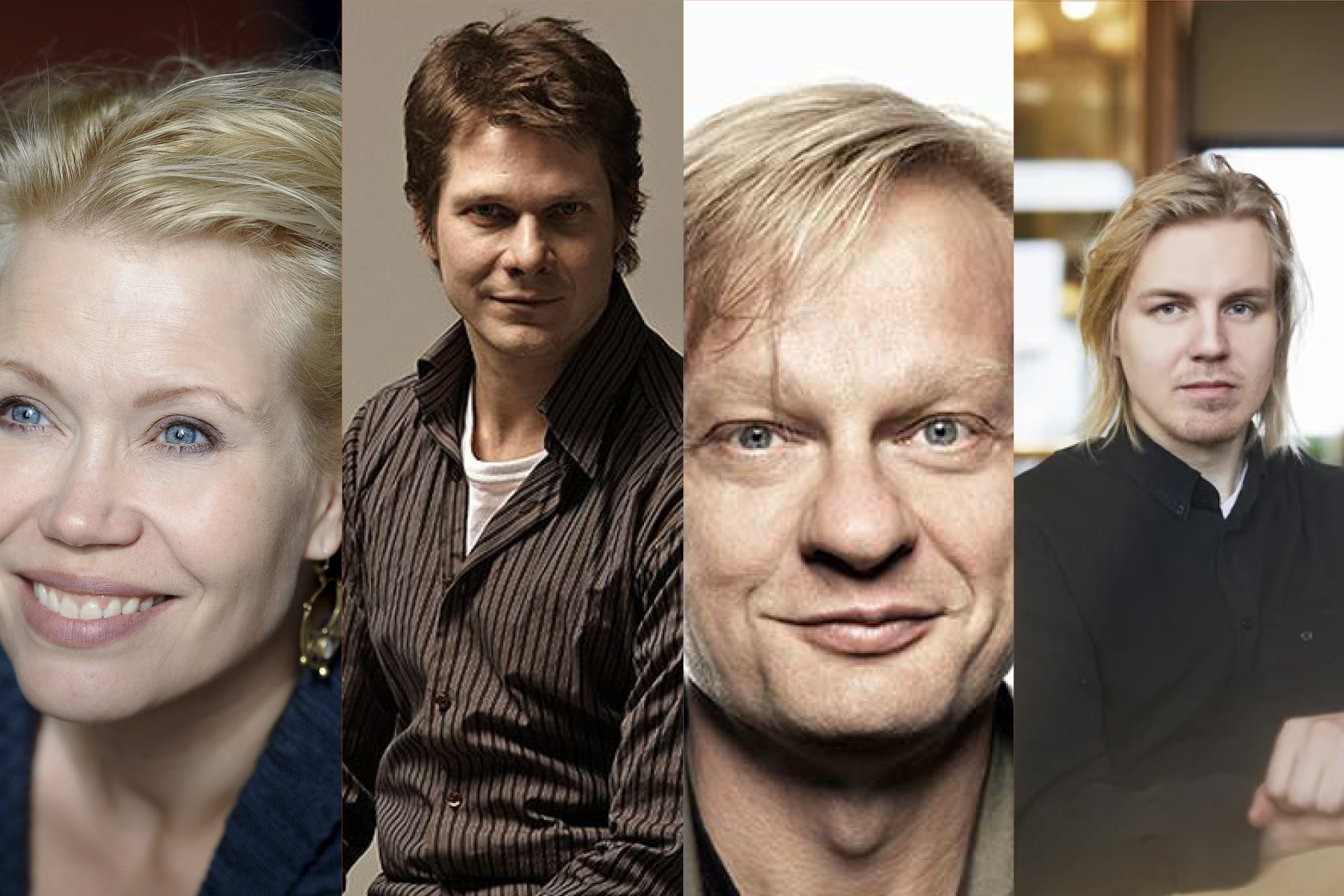 Kuvassa Helena Juntunen, Kari-Pekka Toivonen, Iiro Rantala ja Antti Rönkä.