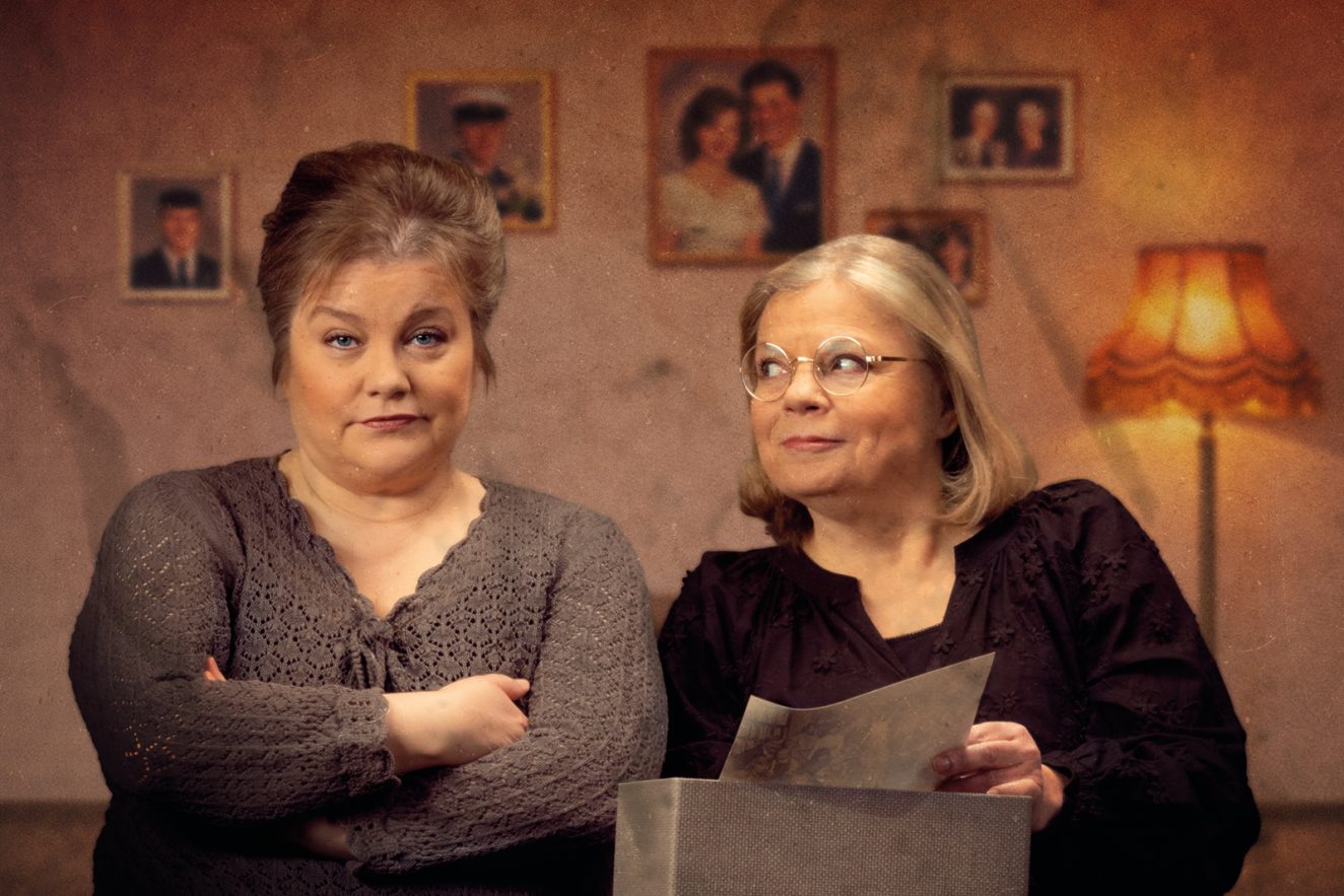 Kuvassa Hanna Kaila ja Lotta Kuusisto.